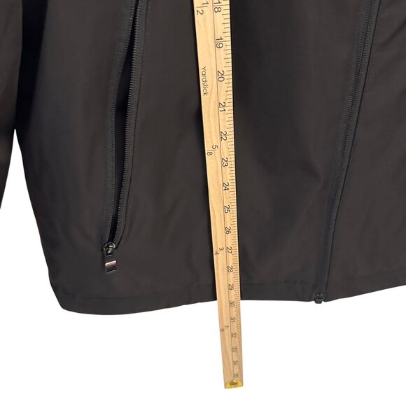 Tommy Hilfiger Black Full Zip Stretch Water and Wind Resistant Jacket Size XL - Picture 5 of 9